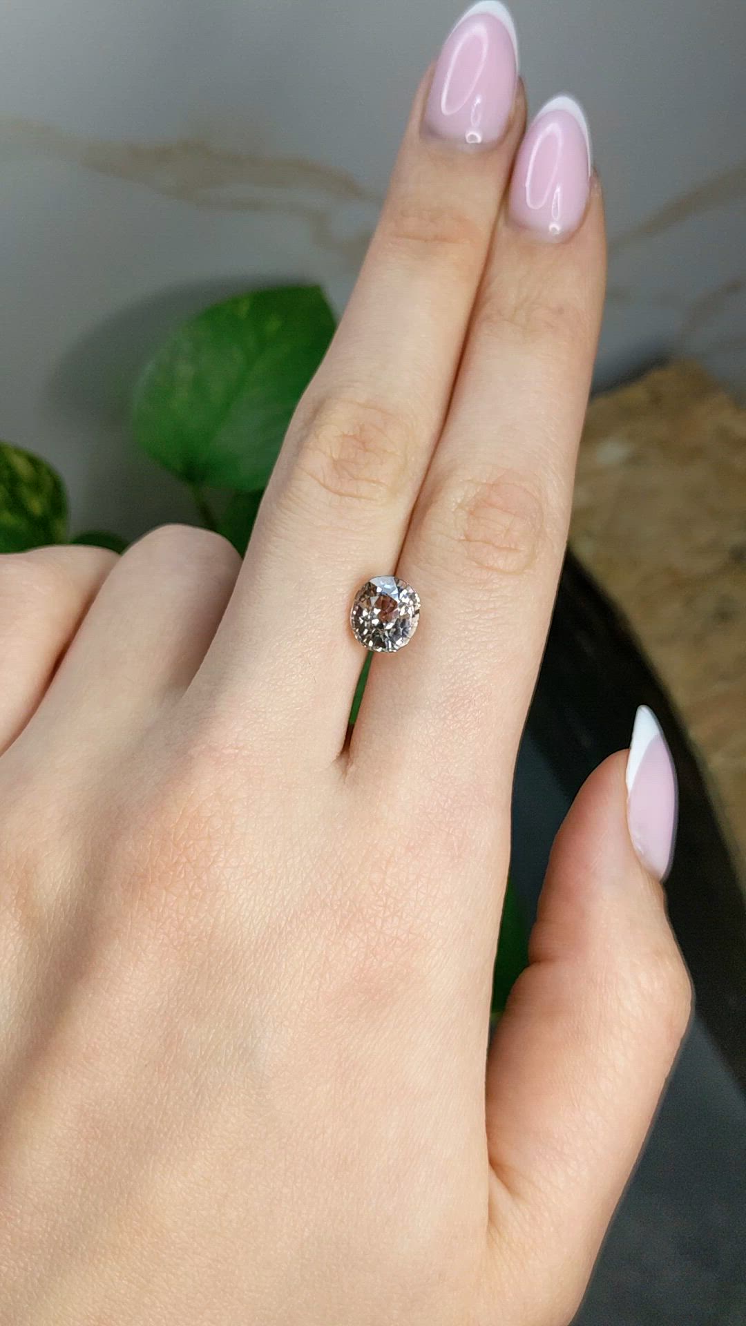 3.19 Ct. Pink Tourmaline from Africa Size Video