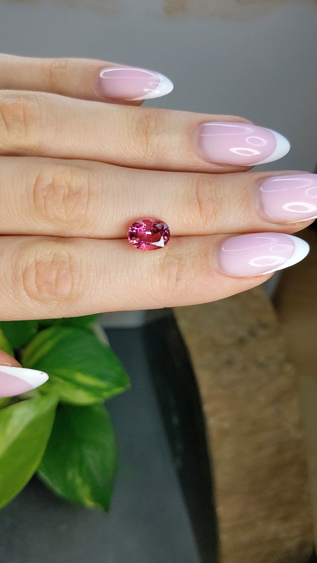 2.38 Ct. Pink Tourmaline from Africa Size Video