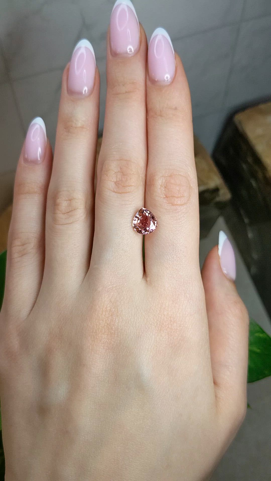 2.71 Ct. Pink Tourmaline from Africa Size Video