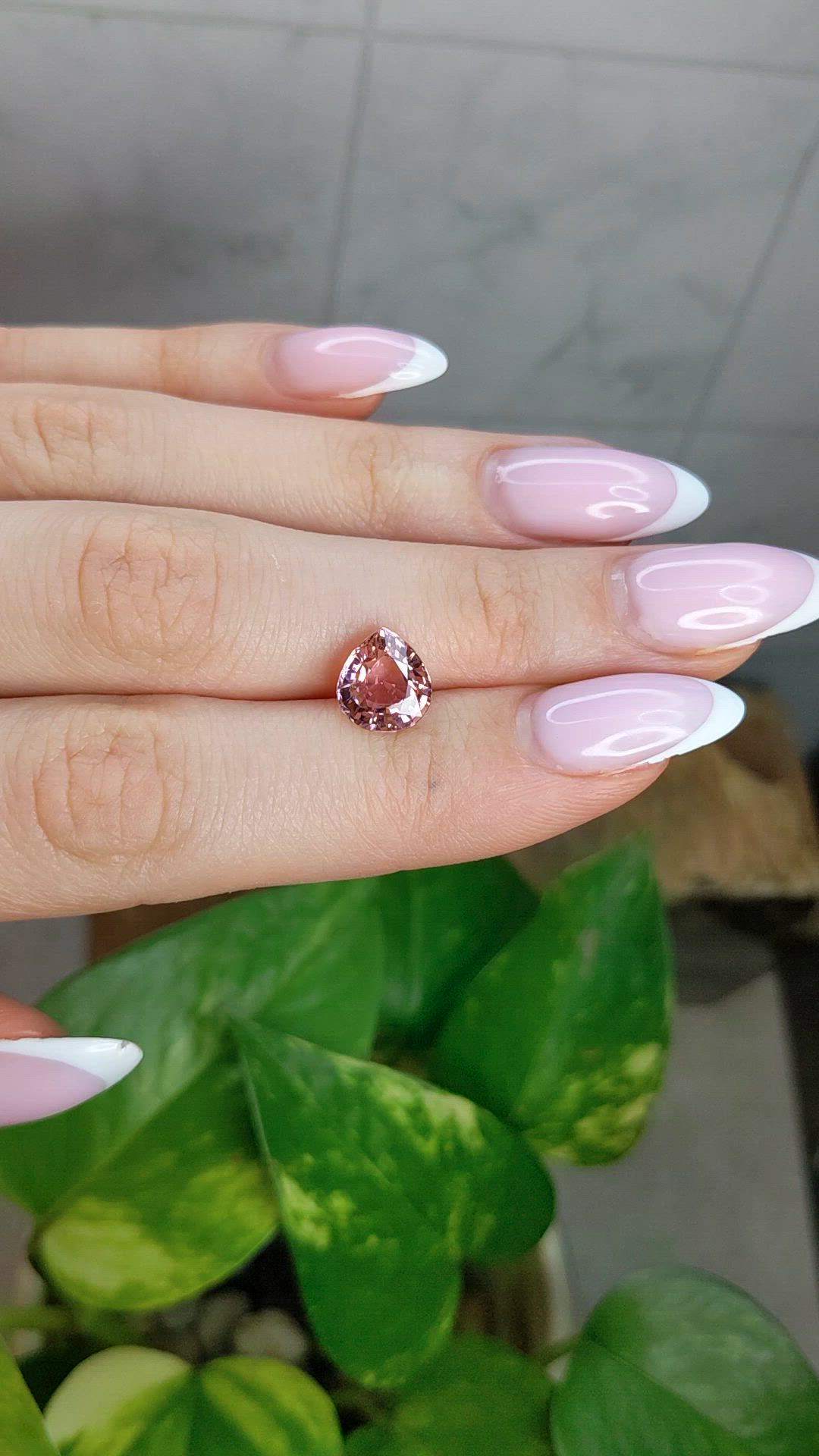 2.71 Ct. Pink Tourmaline from Africa Size Video
