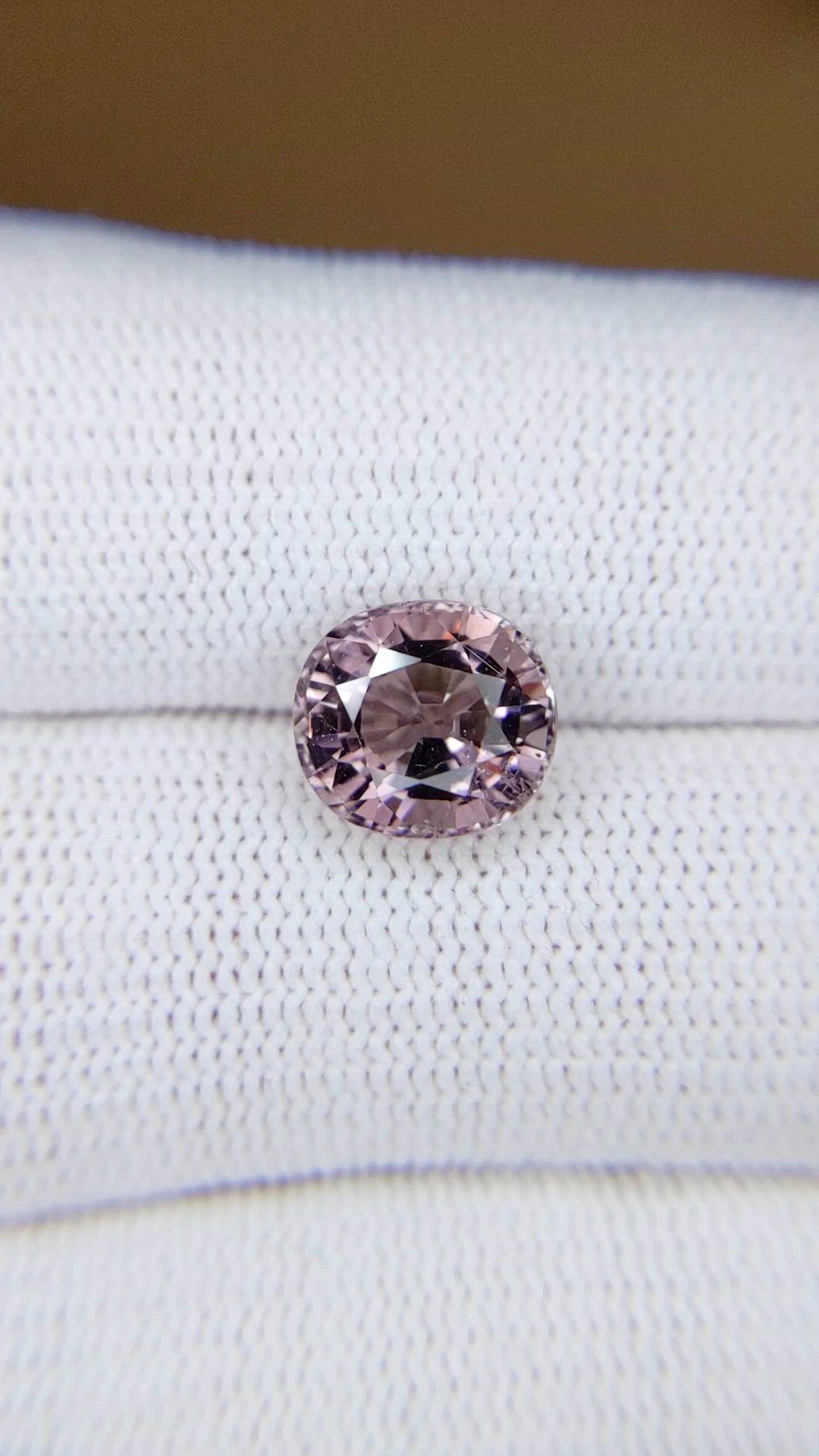 3.16 Ct. Purple Tourmaline from Africa Size Video