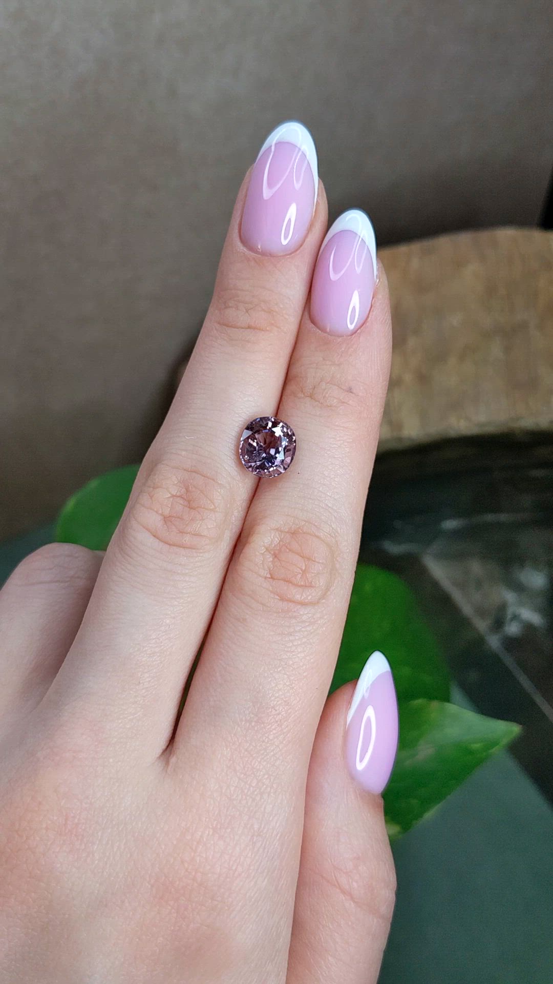 3.16 Ct. Purple Tourmaline from Africa Size Video