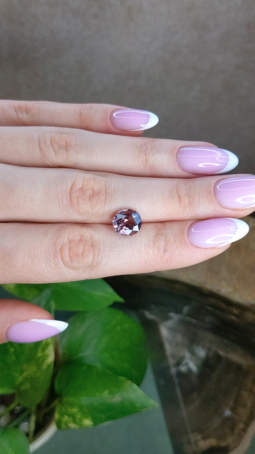 3.16 Ct. Purple Tourmaline from Africa Size Video