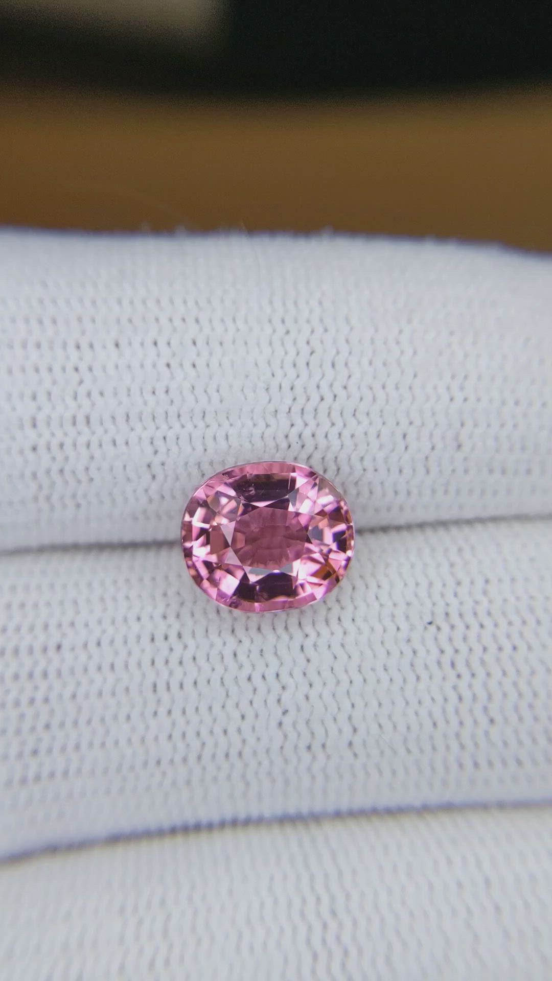 2.77 Ct. Purplish Pink Tourmaline from Africa Size Video