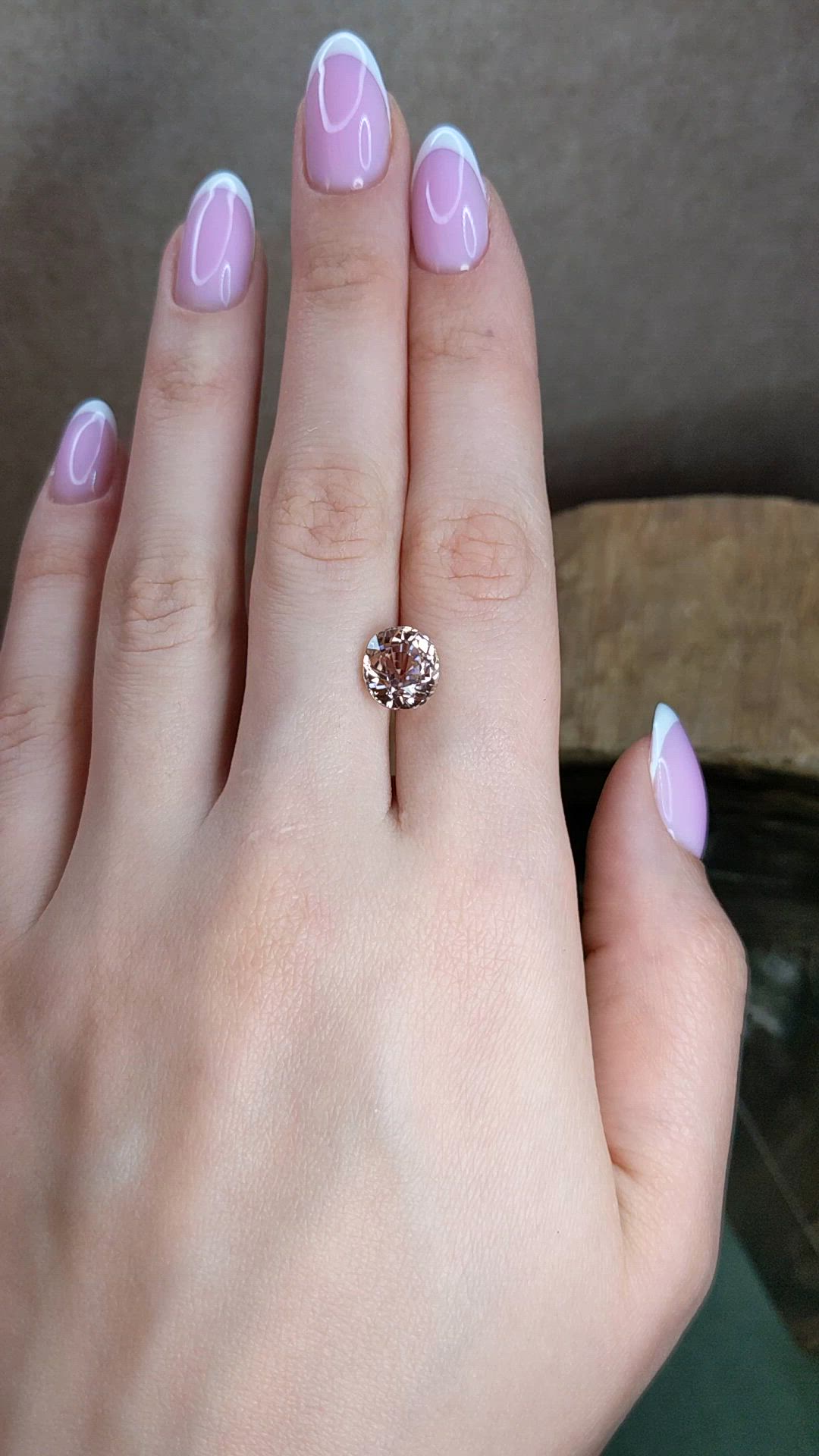 4.57 Ct. Pink Tourmaline from Africa Size Video