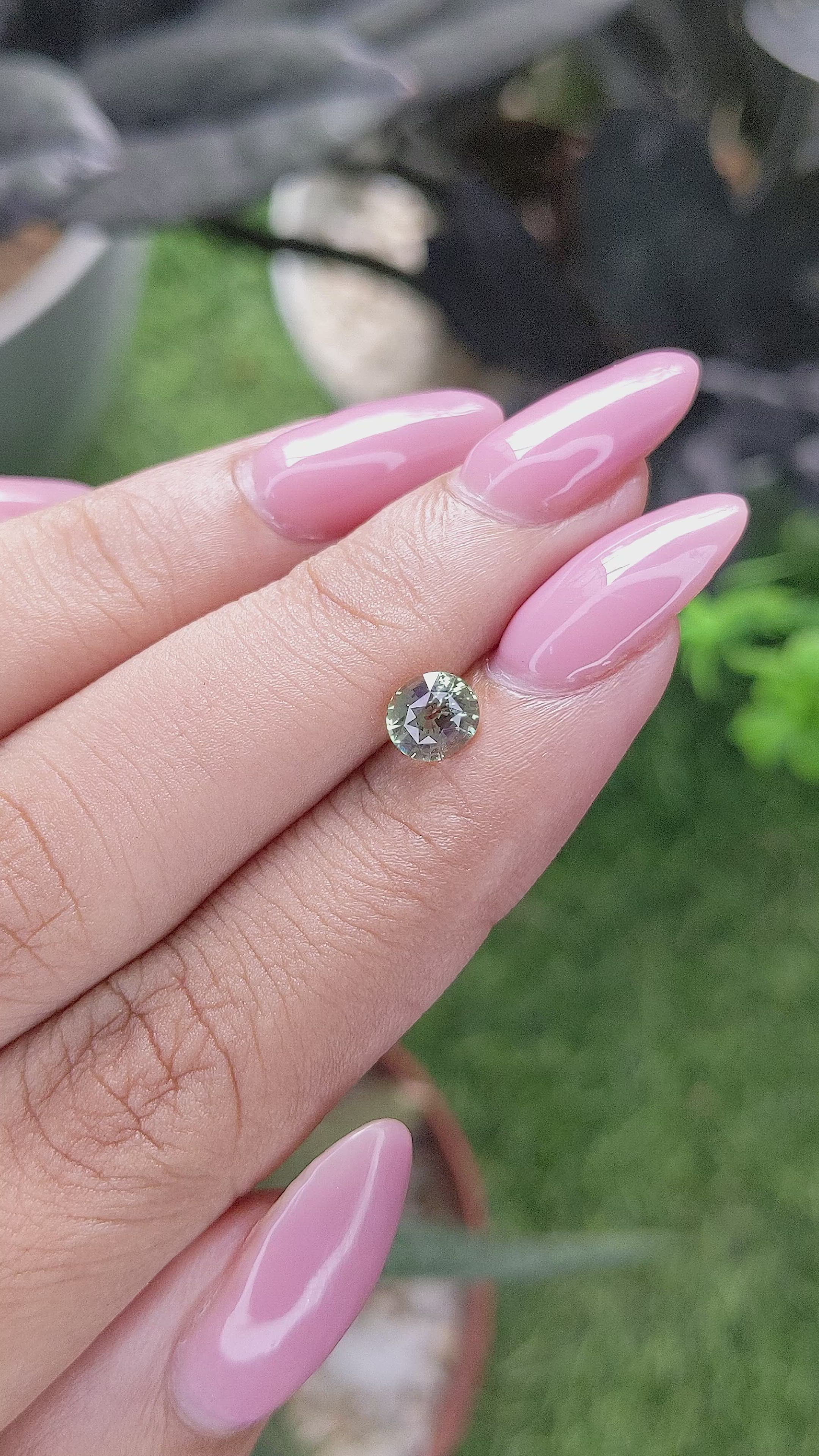 0.82 Ct. Alexandrite from Tanzania Size Video