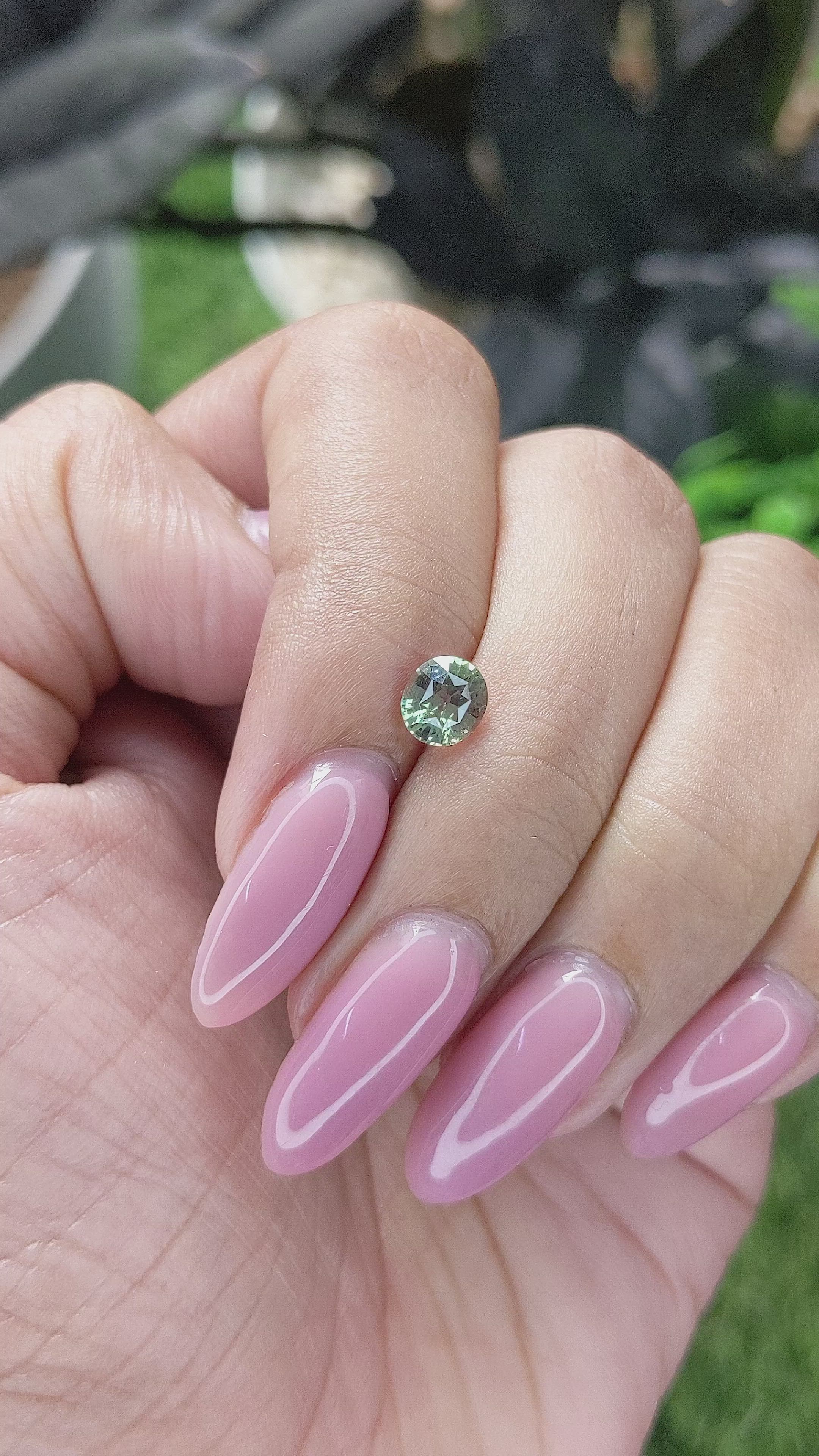 0.82 Ct. Alexandrite from Tanzania Size Video
