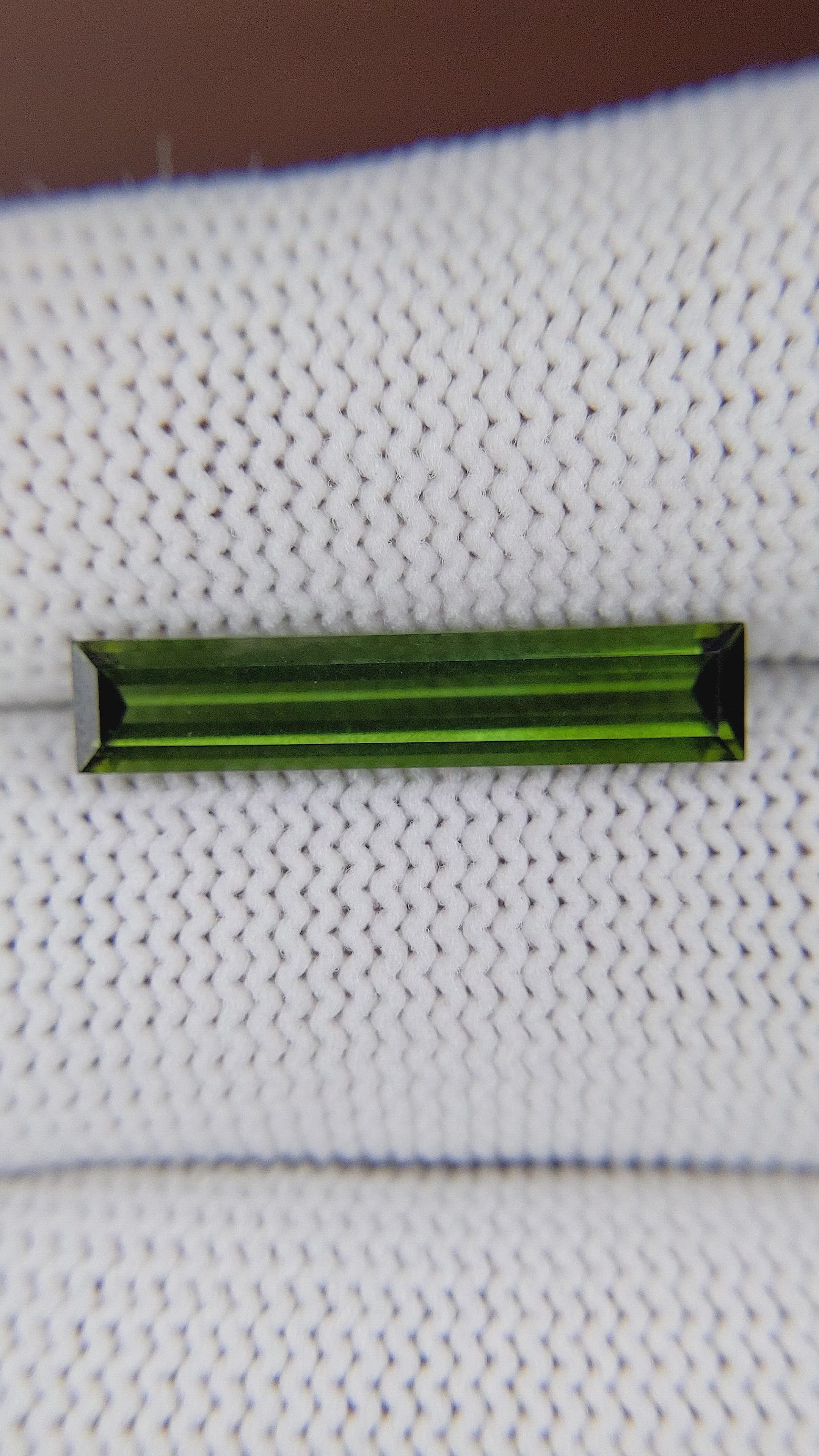 3.17 Ct. Green Tourmaline from Tanzania Size Video
