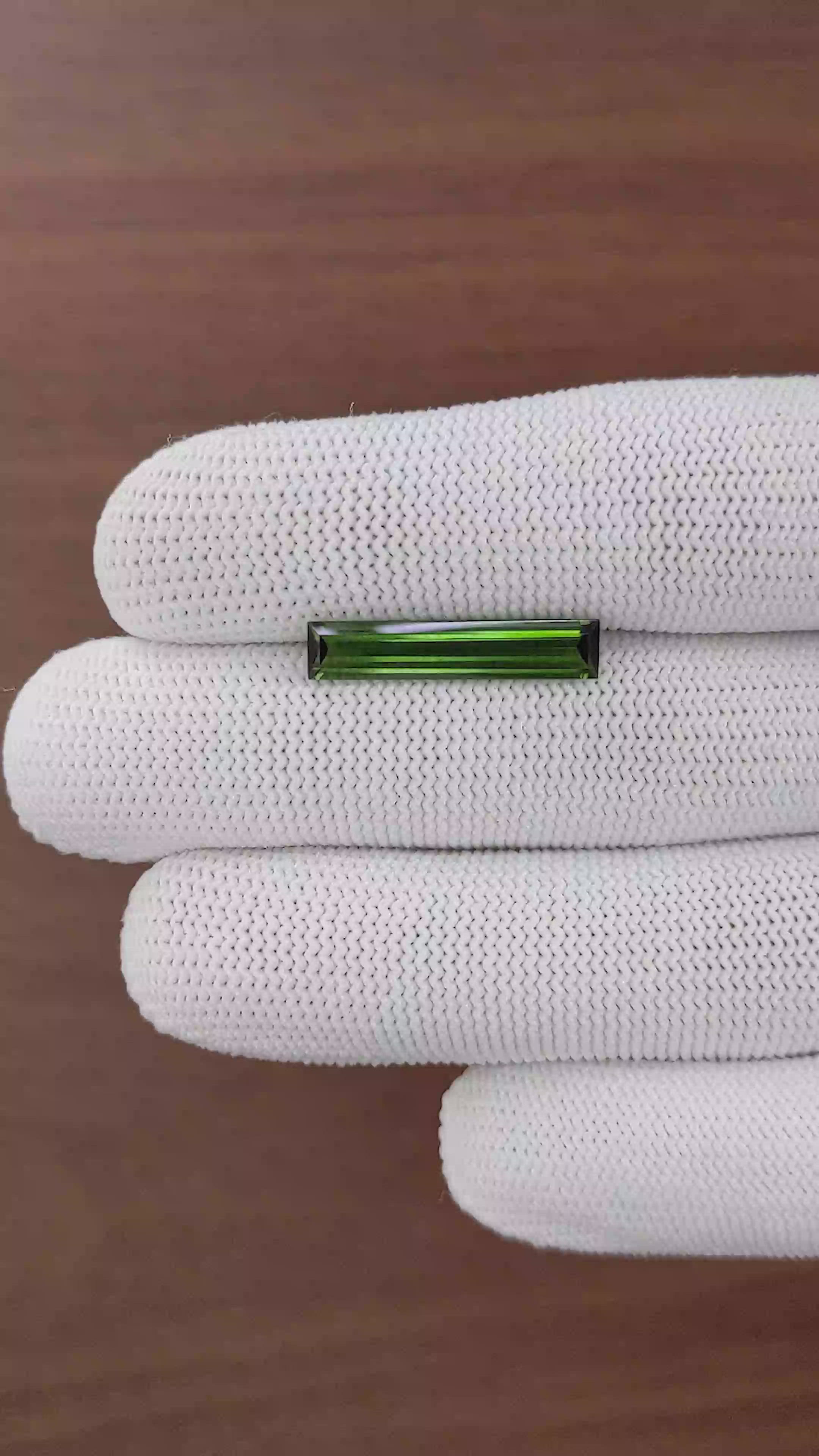 3.17 Ct. Green Tourmaline from Tanzania Size Video