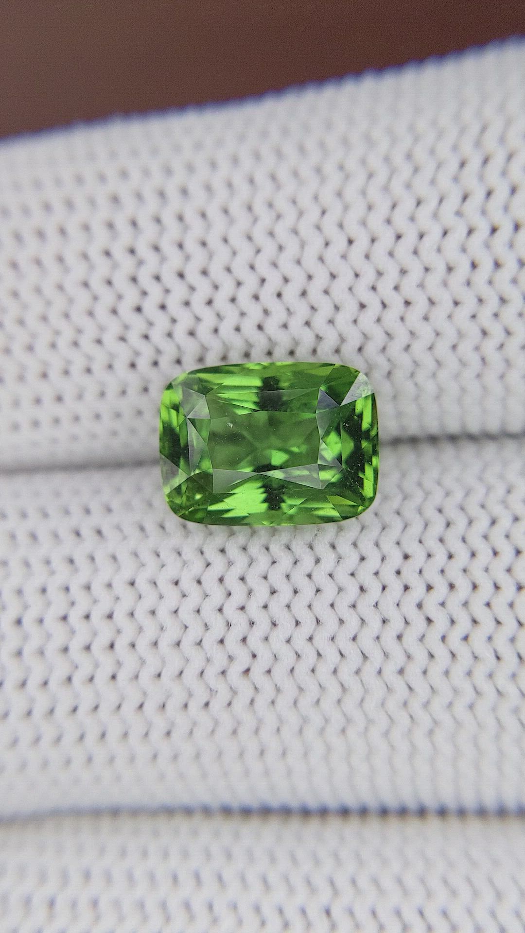 3.52 Ct. Green Tourmaline from Tanzania Size Video