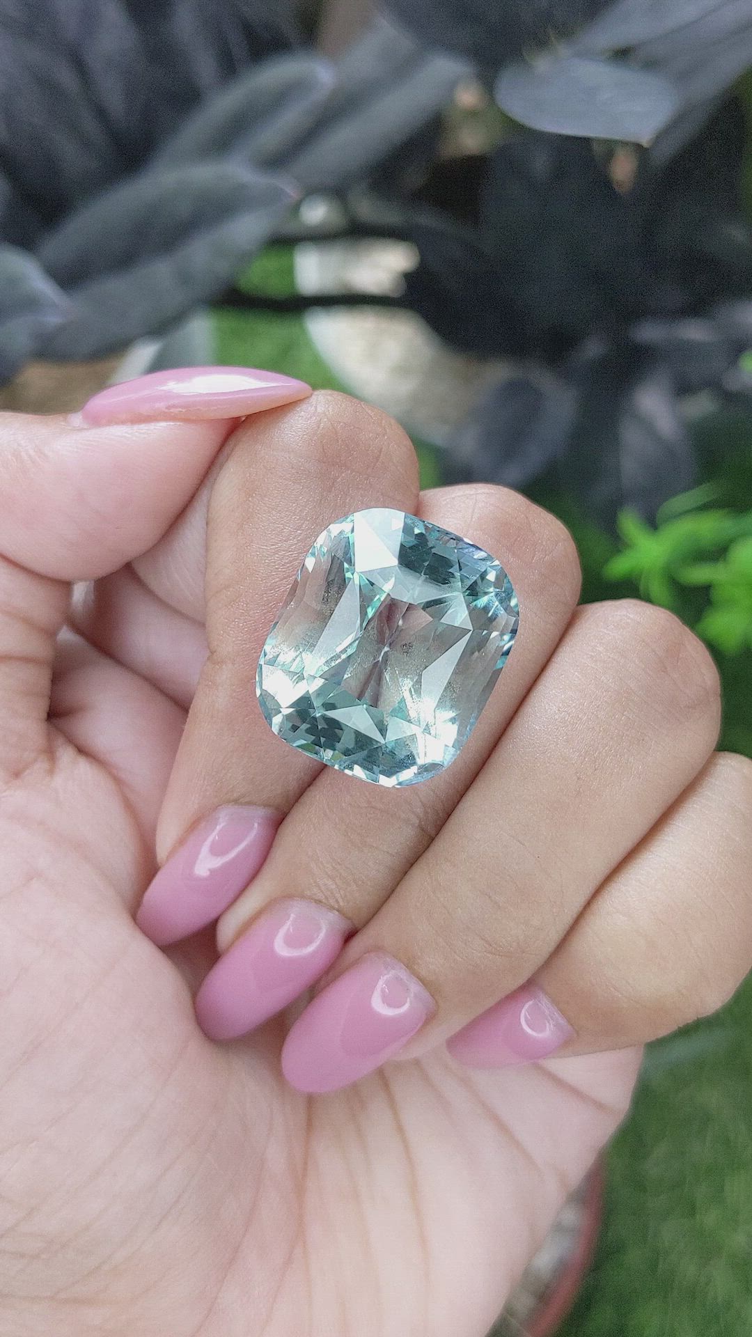 48.68 Ct. Blue Topaz Size Video