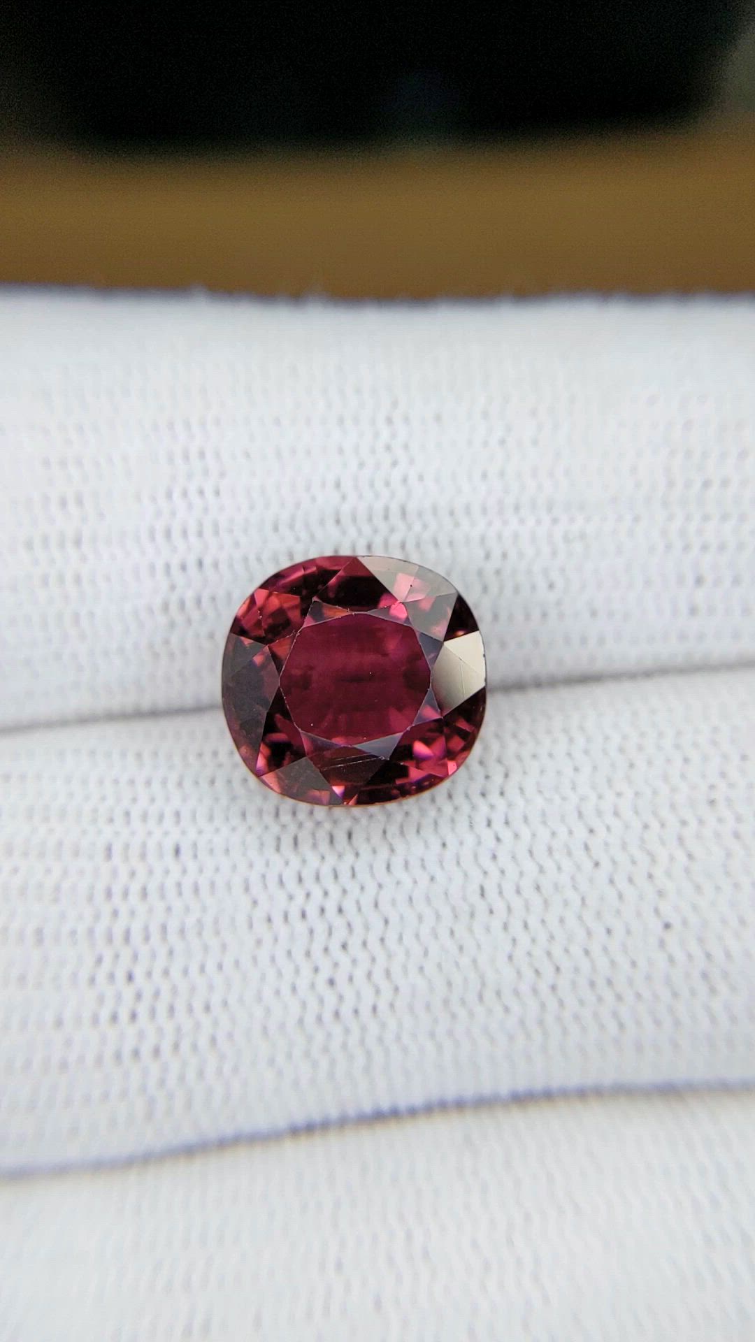 6.59 Ct. Purplish Pink Tourmaline from Africa Size Video