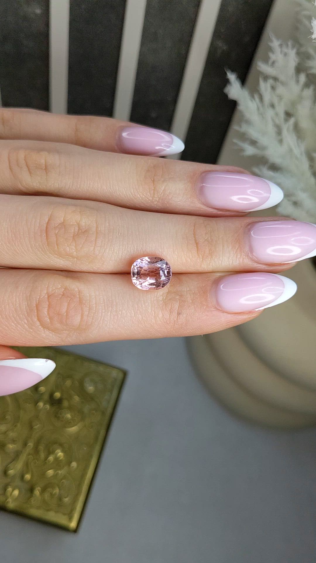 4.26 Ct. Pink Tourmaline from Africa Size Video