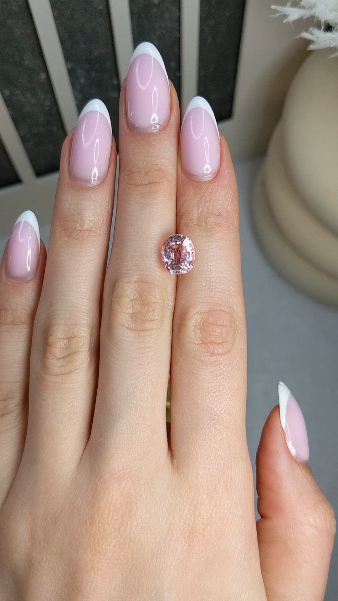 4.26 Ct. Pink Tourmaline from Africa Size Video