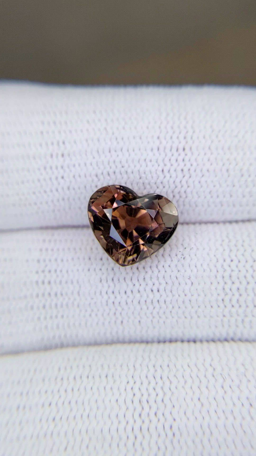 4.52 Ct. Brown Tourmaline from Africa Size Video