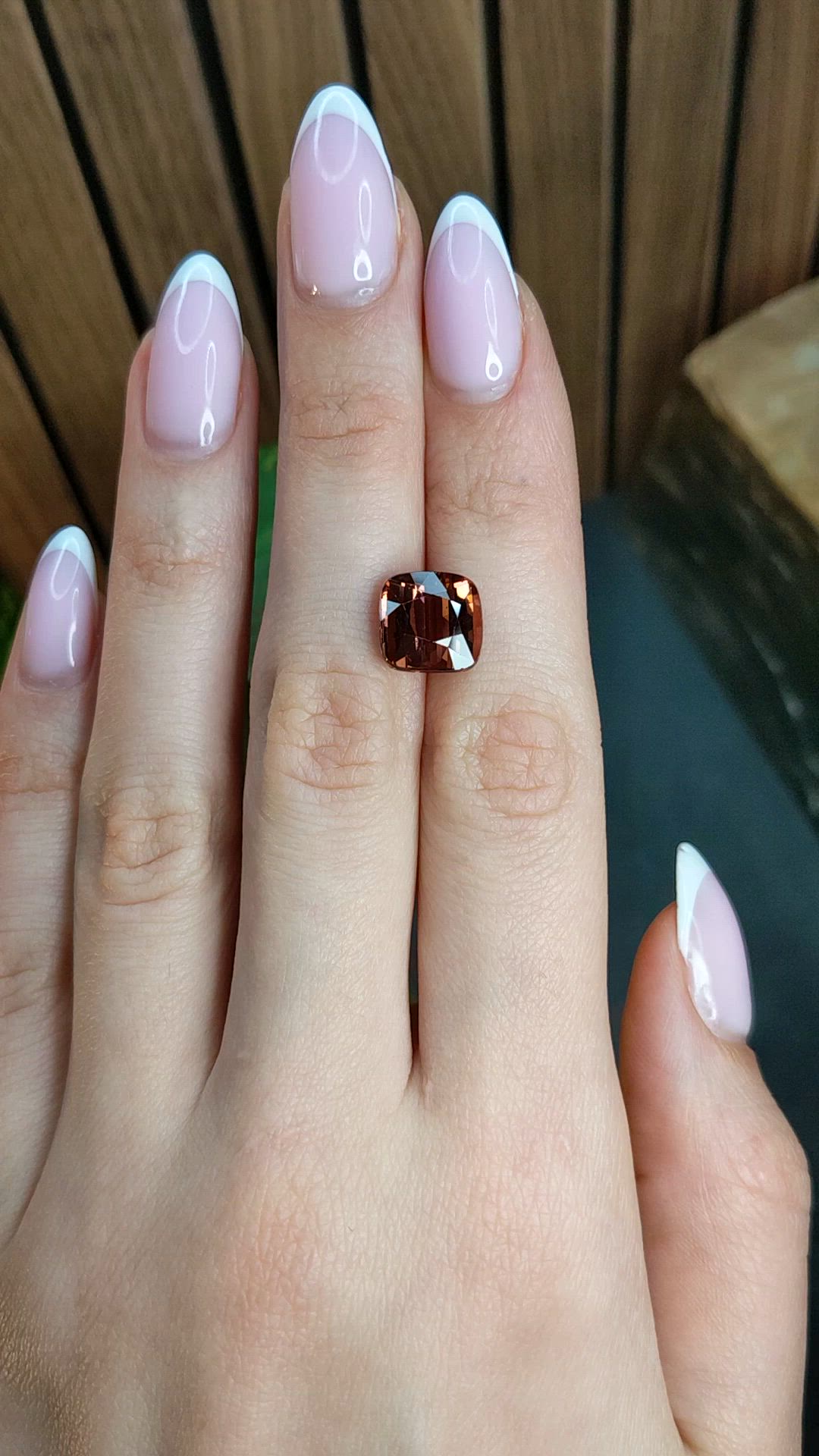 6.17 Ct. Purplish Pink Tourmaline from Africa Size Video
