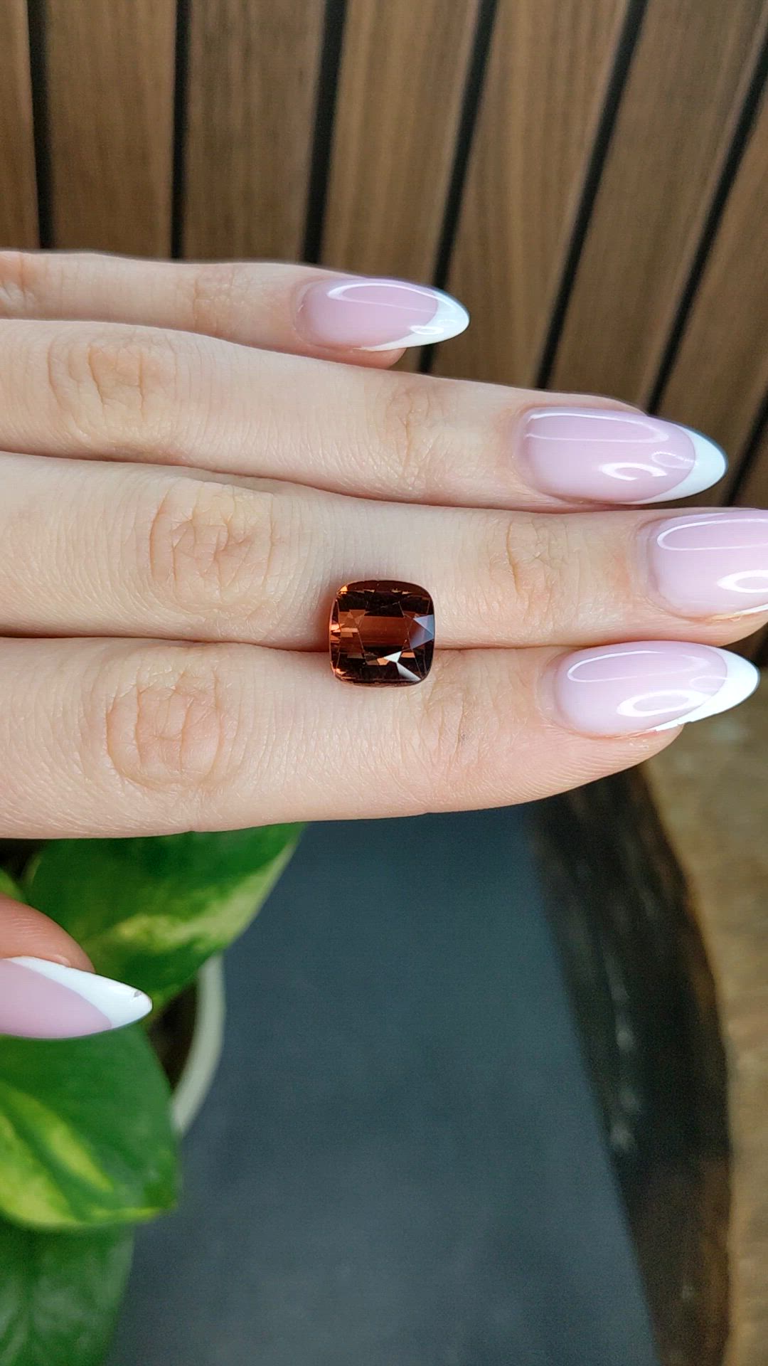6.17 Ct. Purplish Pink Tourmaline from Africa Size Video
