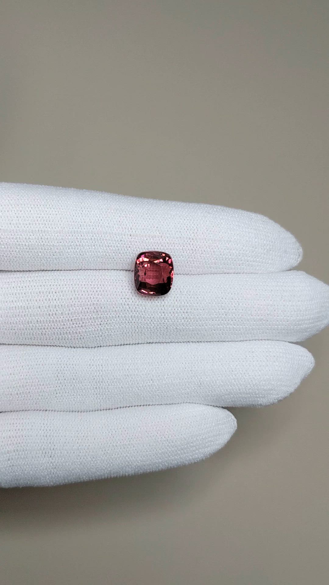6.64 Ct. Purplish Pink Tourmaline from Africa Size Video