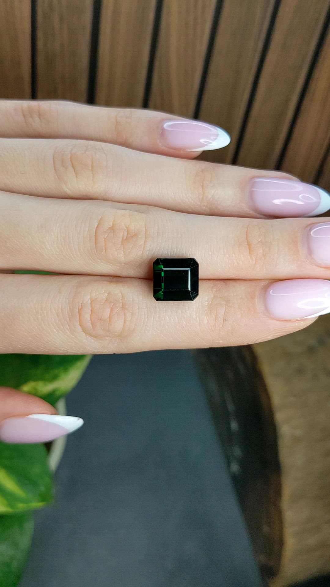 7.82 Ct. Green Tourmaline from Africa Size Video