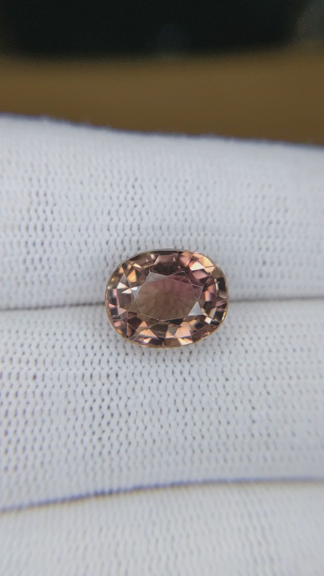 6.03 Ct. Bi Color Tourmaline from Africa Size Video