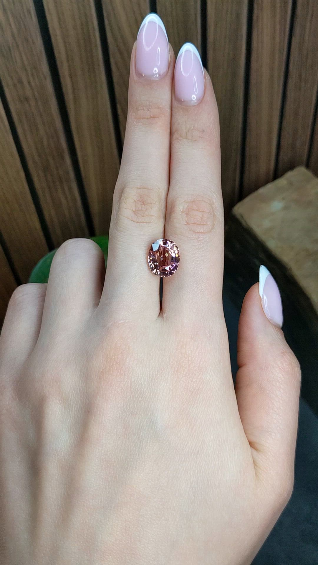 5.59 Ct. Pink Tourmaline from Africa Size Video