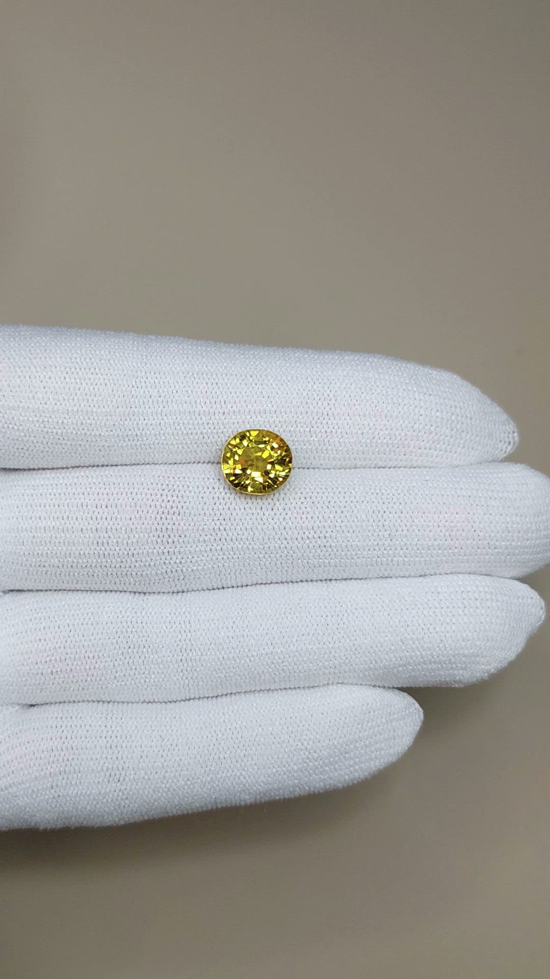 4.90 Ct. Yellowish Green Tourmaline from Africa Size Video