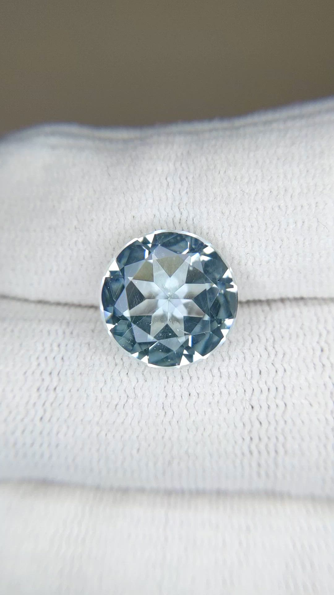 5.04 Ct. Blue Aquamarine from Brazil Size Video
