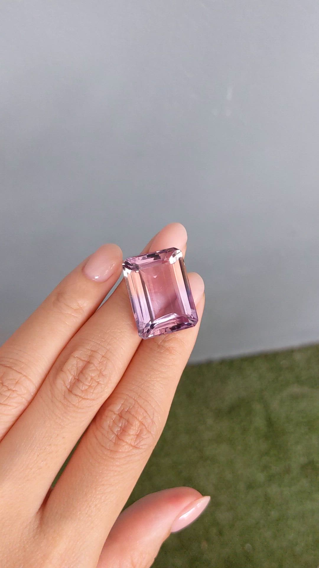 32.23 Ct. Bi Color Ametrine from Brazil Size Video