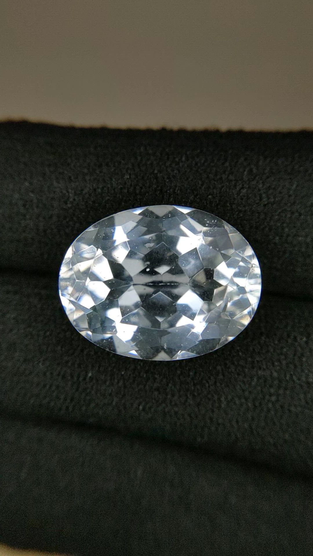14.78 Ct. Blue Aquamarine from Brazil Size Video