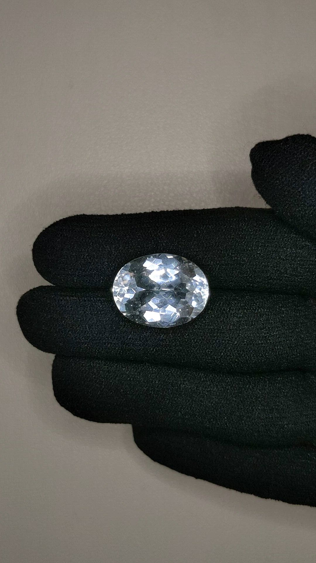 14.78 Ct. Blue Aquamarine from Brazil Size Video