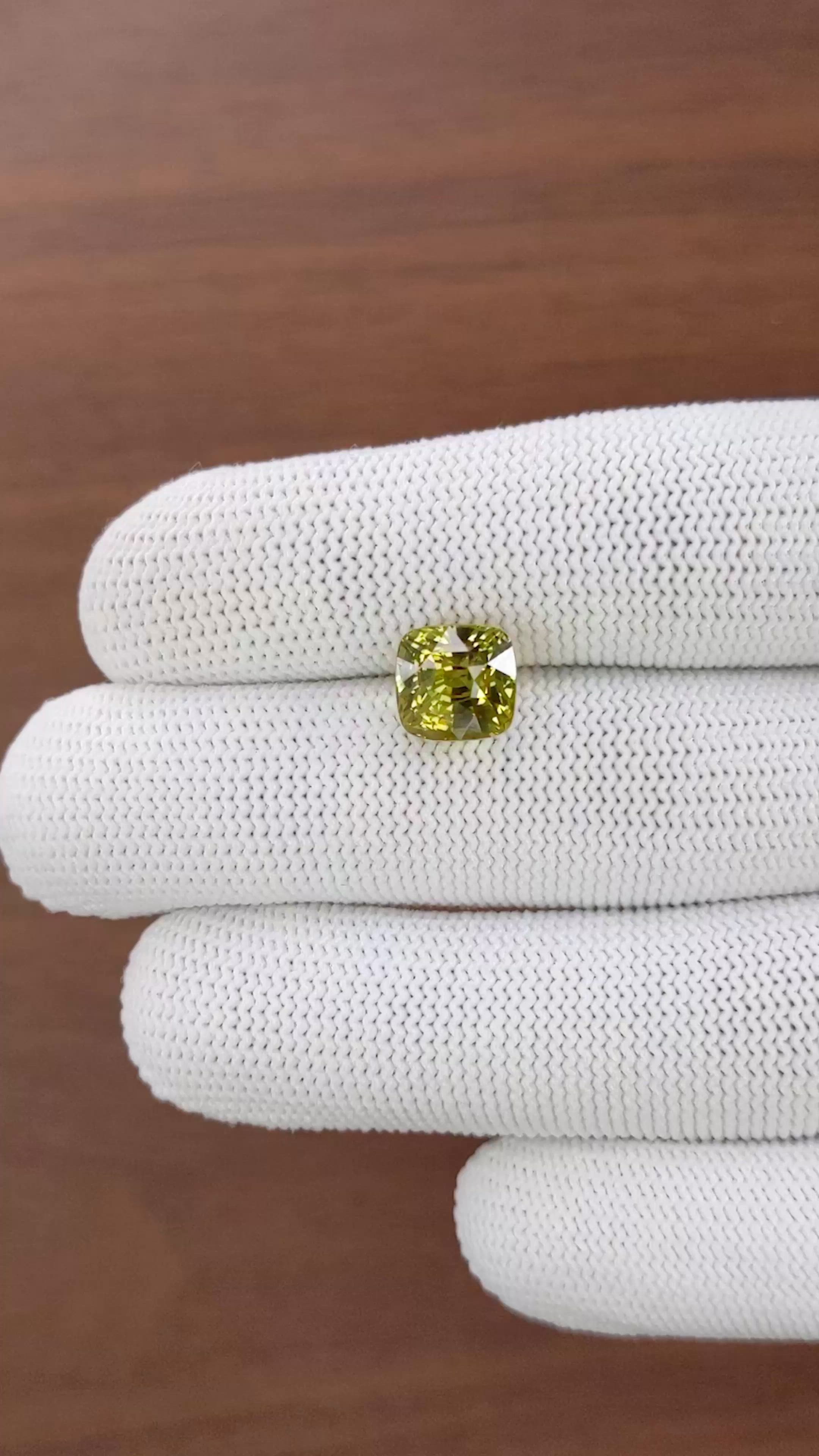 5.04 Ct. Alexandrite from Madagascar Size Video
