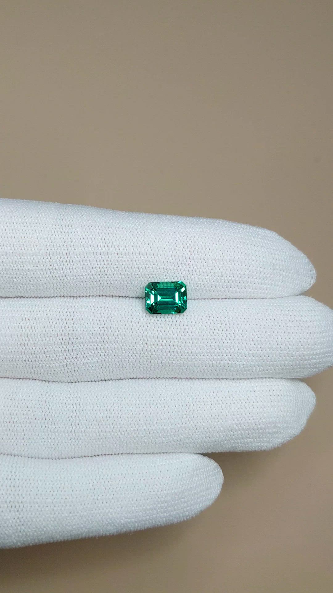 2.24 Ct. Bluish Green Tourmaline from Brazil Size Video