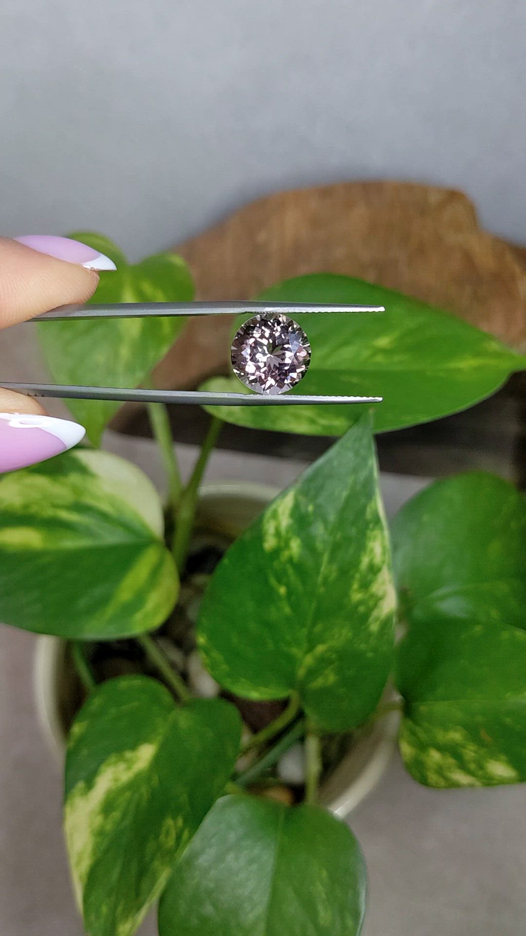 5.13 Ct. Pink Morganite from Brazil Size Video