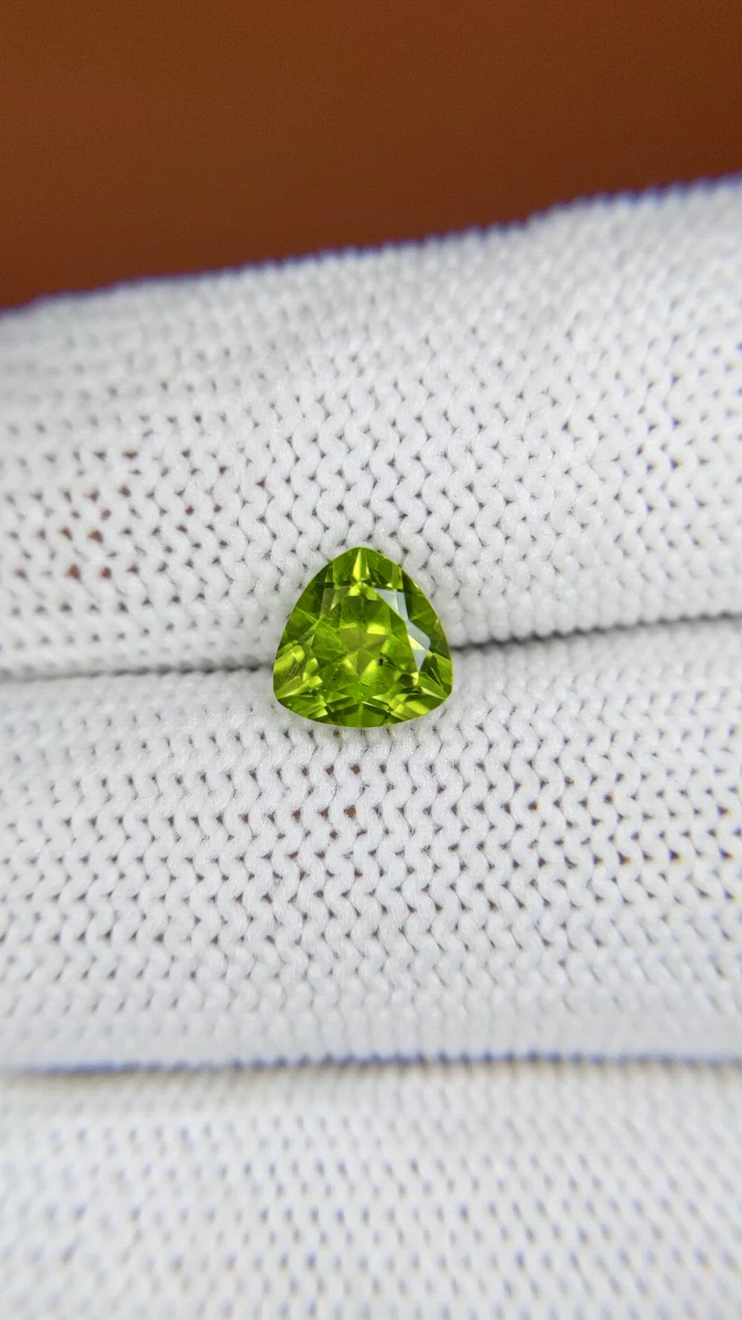 1.43 Ct. Yellowish Green Peridot from Pakistan Size Video