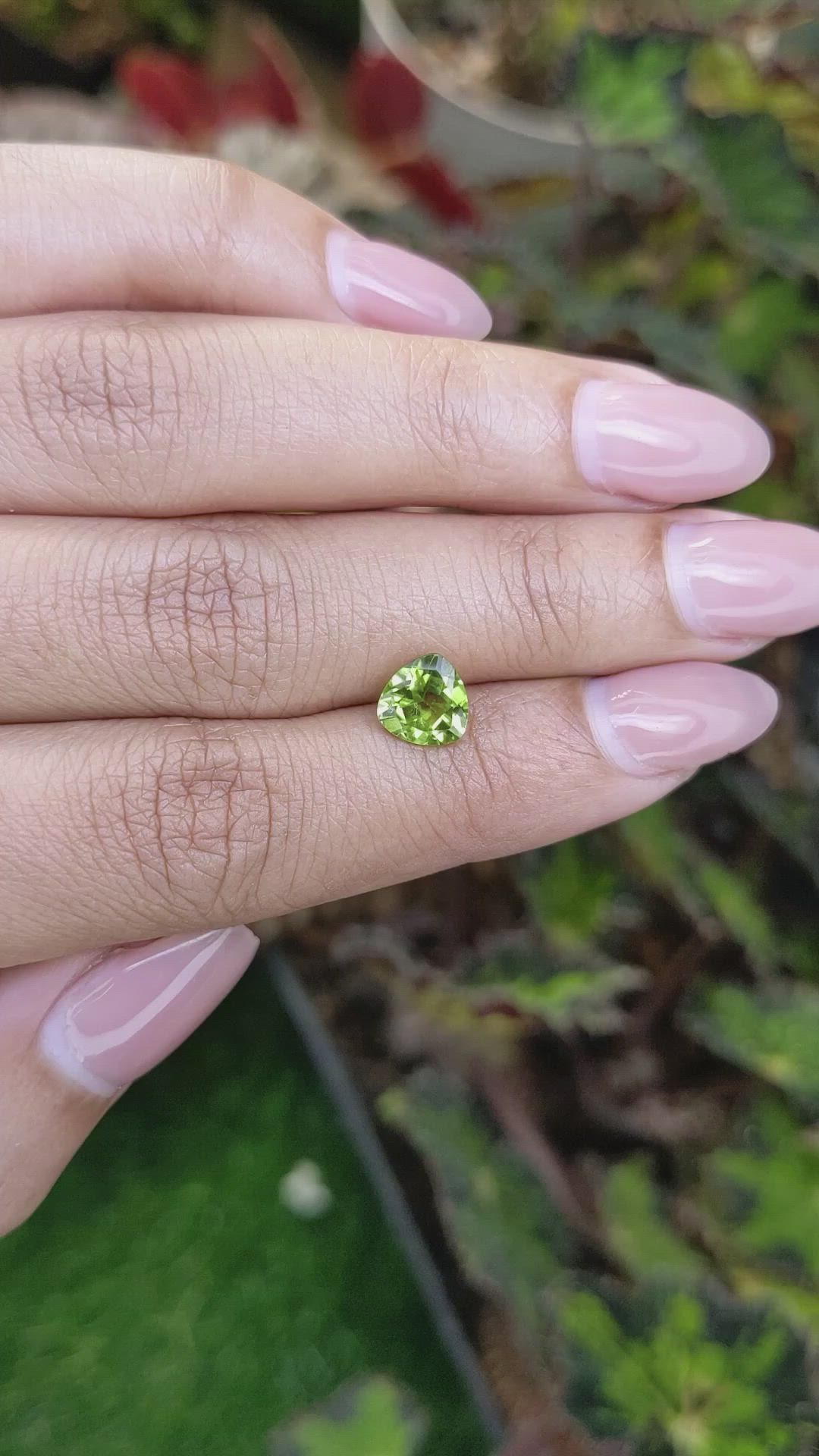 1.35 Ct. Yellowish Green Peridot from Pakistan Size Video