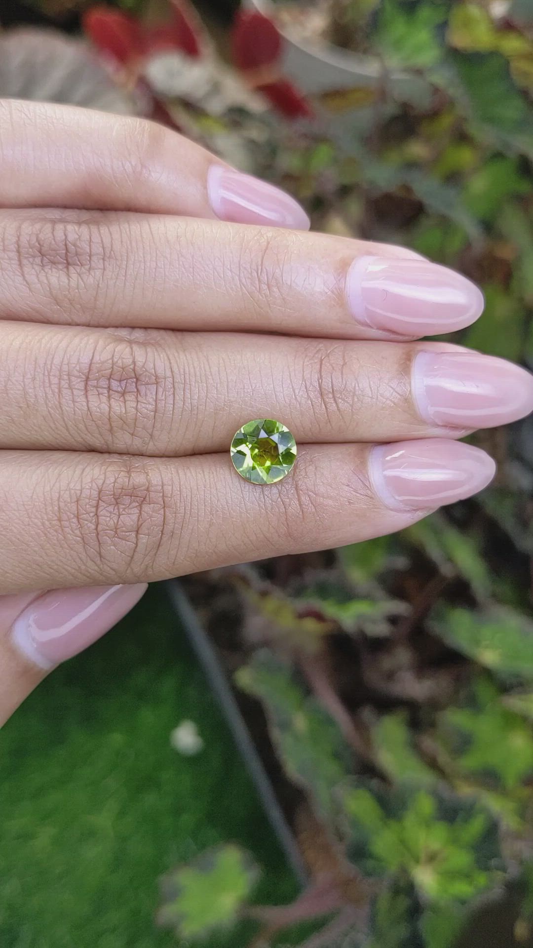 1.89 Ct. Yellowish Green Peridot from Pakistan Size Video