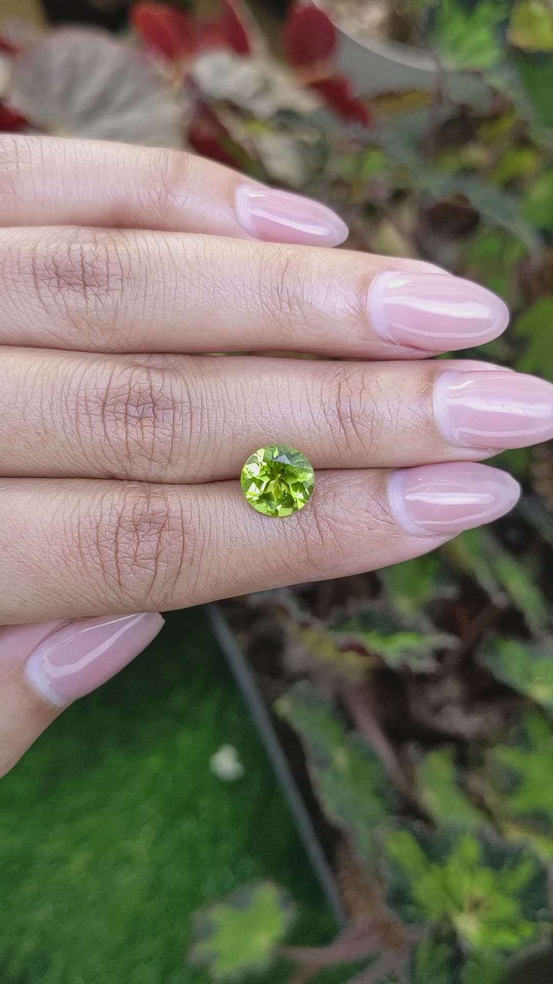 2.68 Ct. Yellowish Green Peridot from Pakistan Size Video