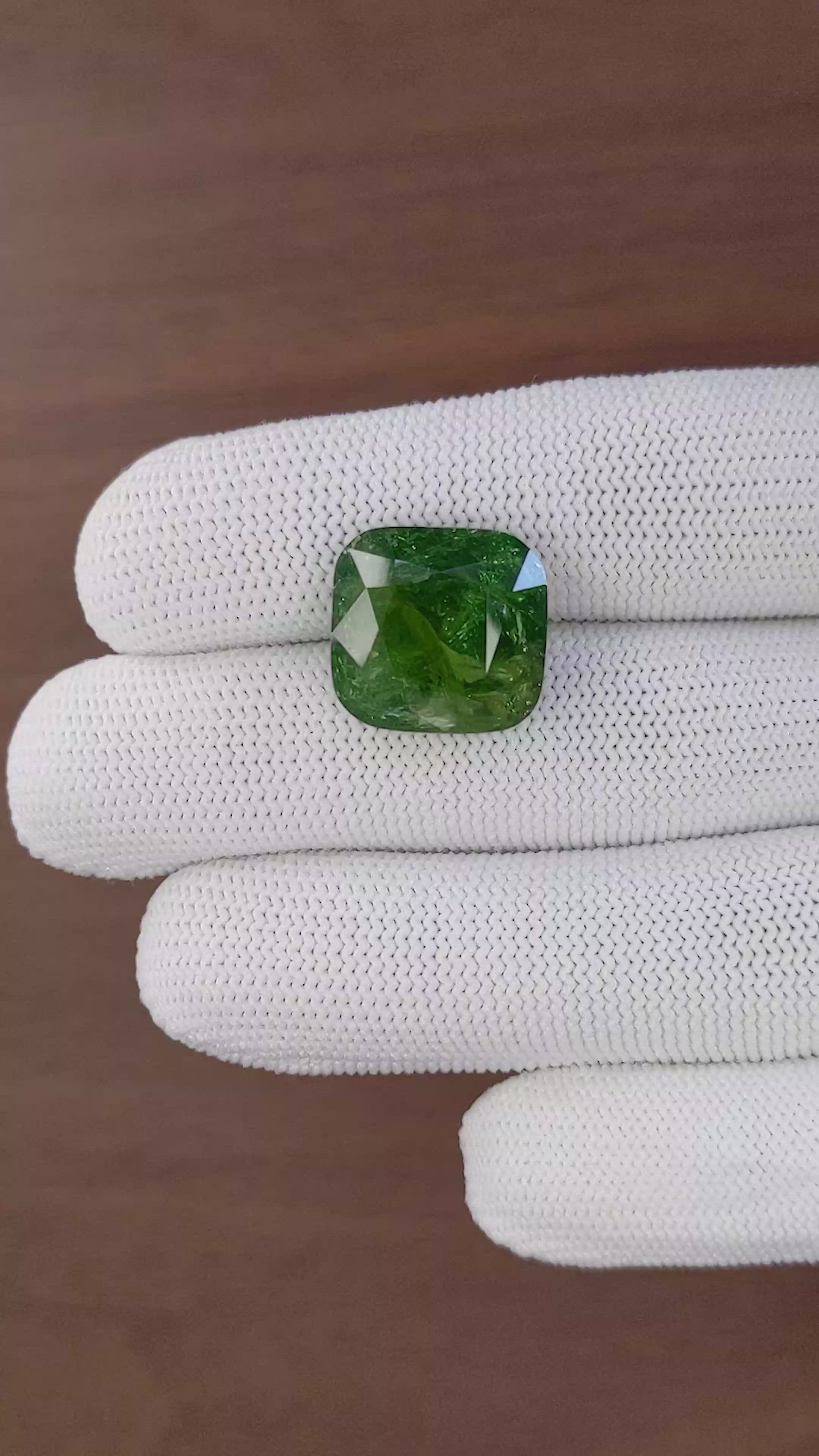 16.10 Ct. Green Tourmaline from Madagascar Size Video