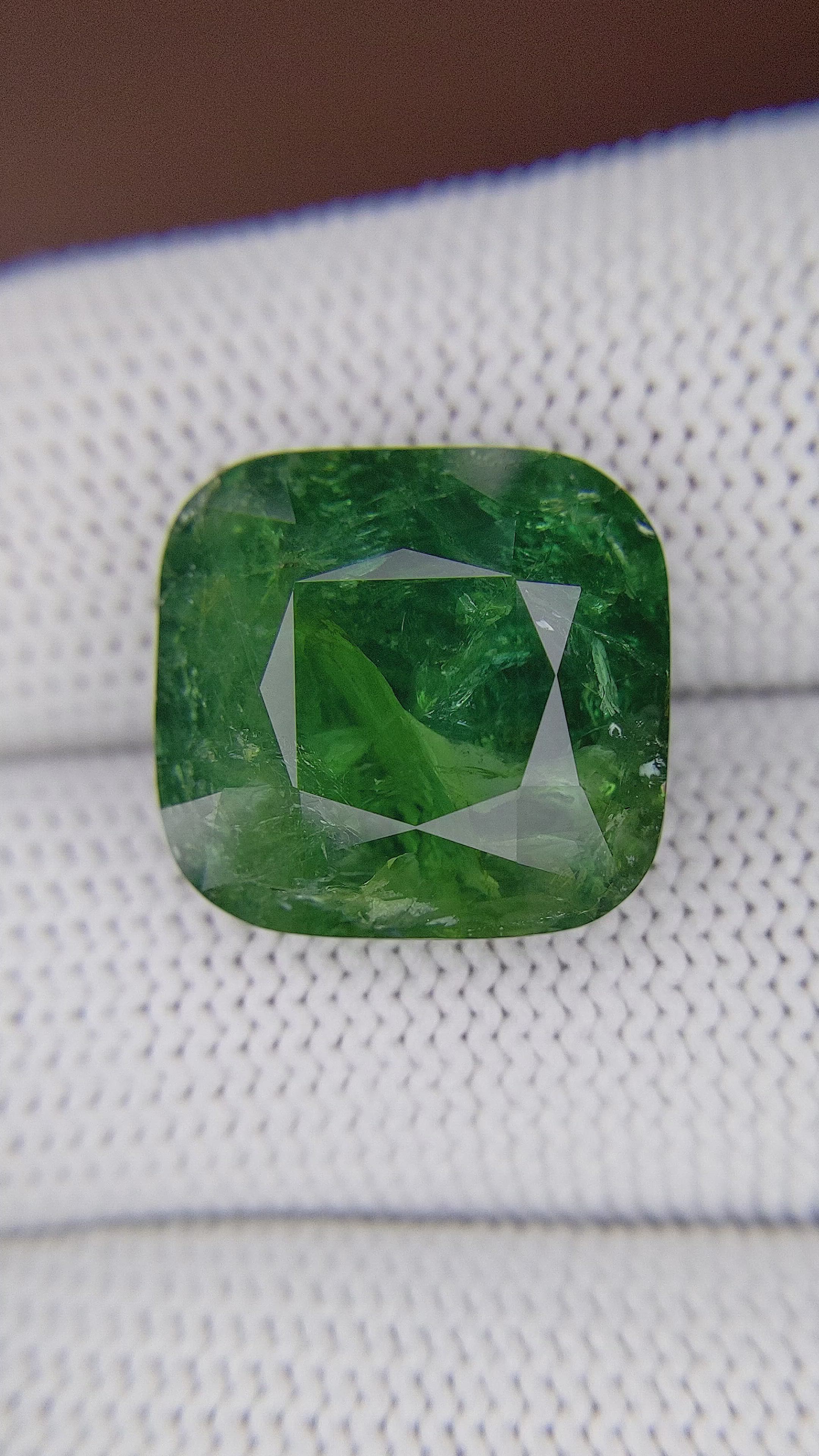 16.10 Ct. Green Tourmaline from Madagascar Size Video