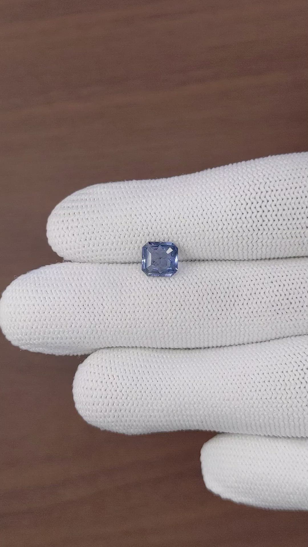 1.67 Ct. Blue Spinel from Ceylon (Sri Lanka) Size Video