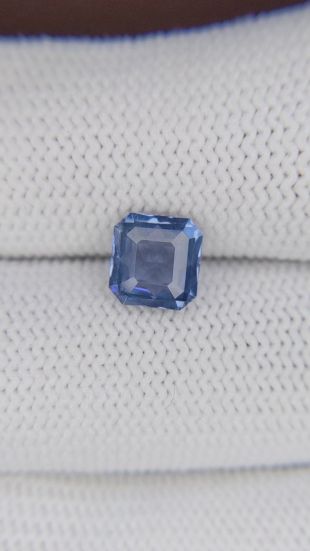1.67 Ct. Blue Spinel from Ceylon (Sri Lanka) Size Video
