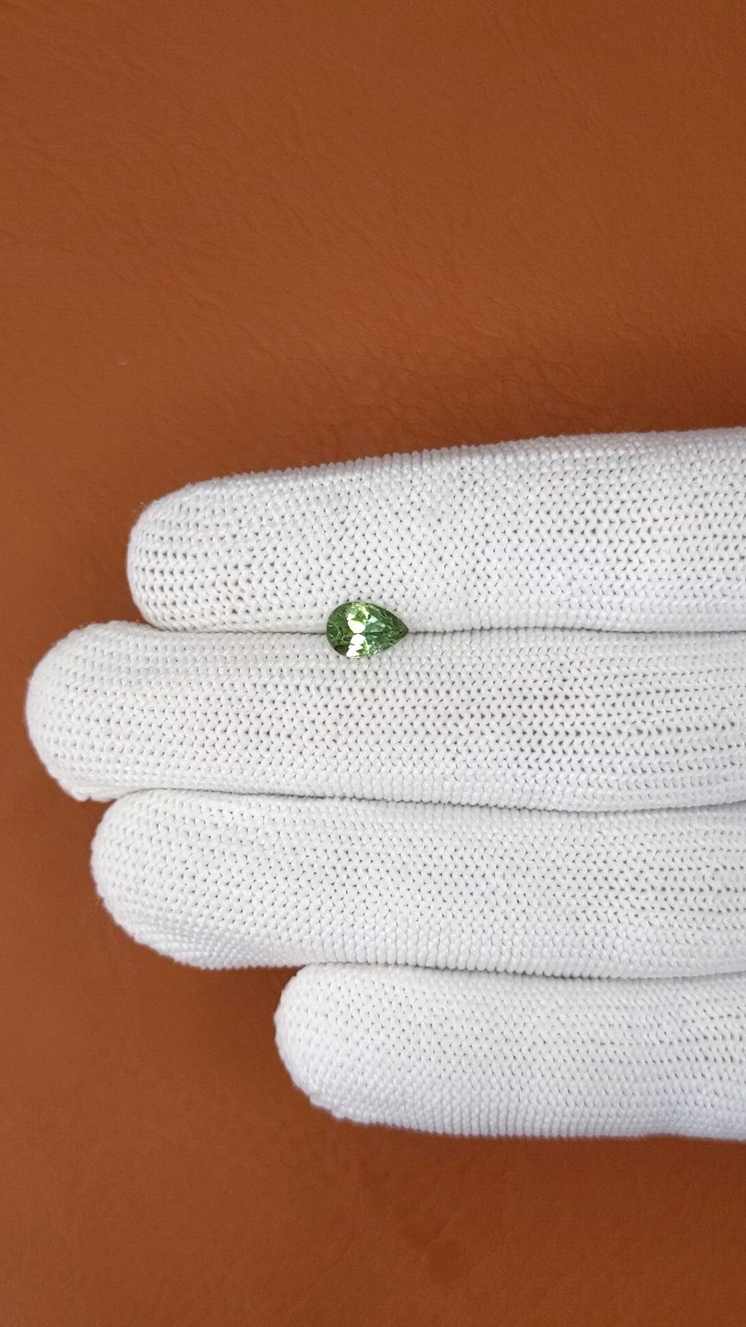 0.75 Ct. Alexandrite from Ceylon (Sri Lanka) Size Video