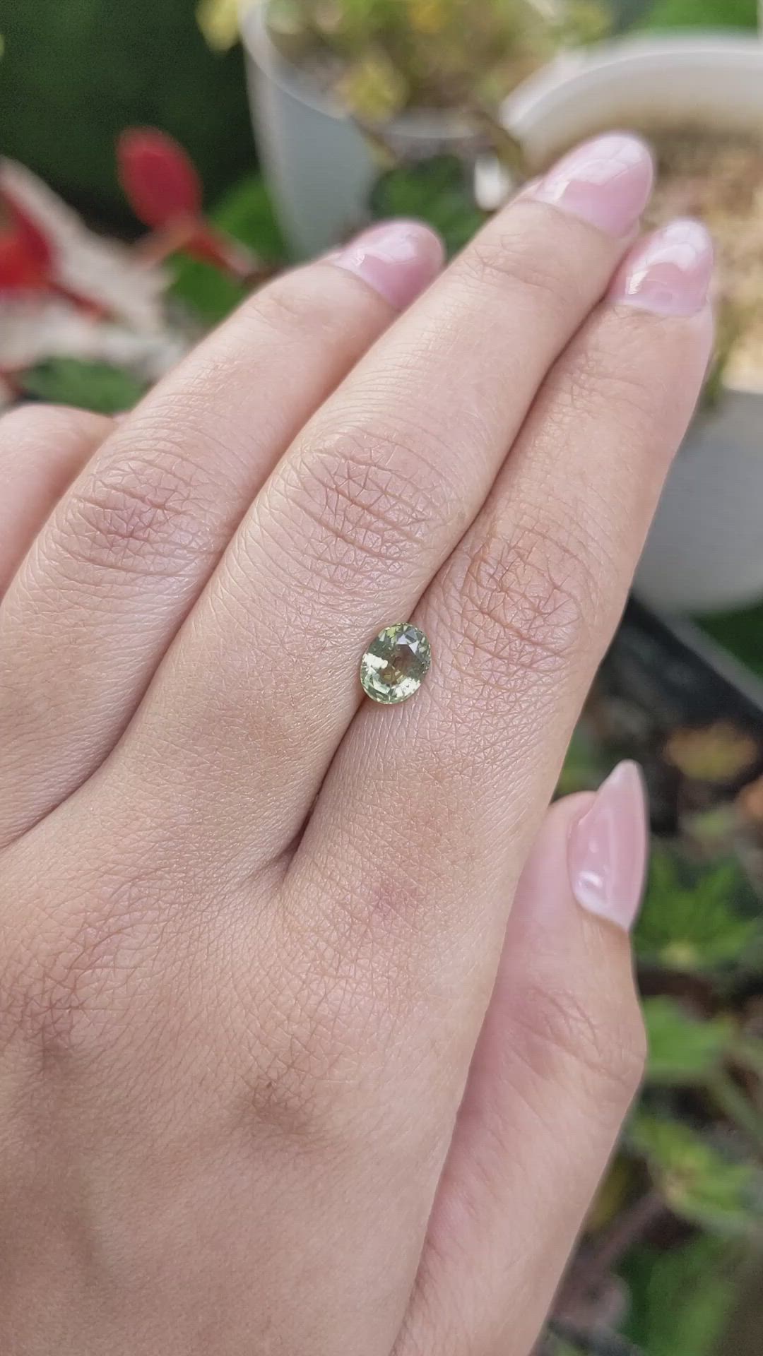 1.09 Ct. Alexandrite from Ceylon (Sri Lanka) Size Video