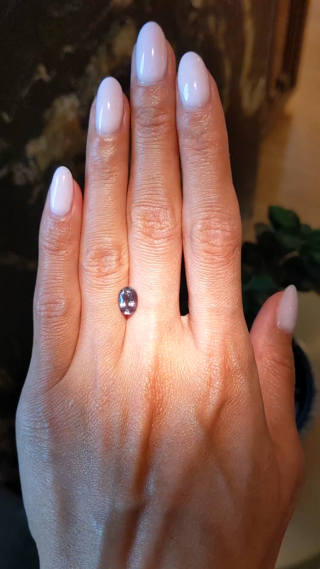1.63 Ct. Alexandrite from Ceylon (Sri Lanka) Size Video