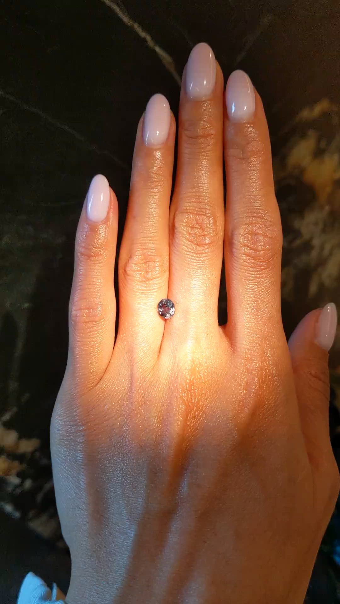 1.11 Ct. Alexandrite from Ceylon (Sri Lanka) Size Video