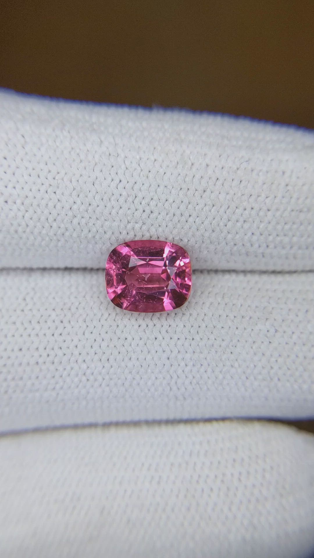 1.73 Ct. Purplish Pink Tourmaline from Africa Size Video