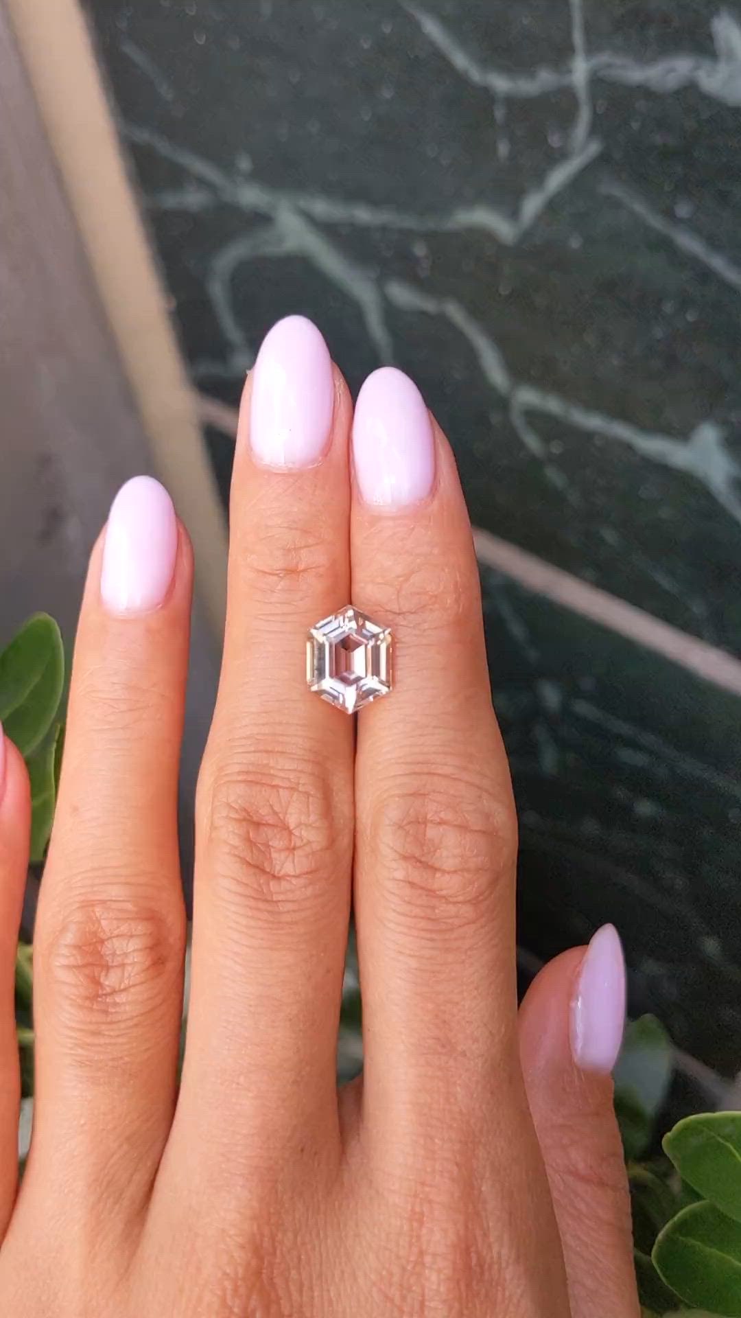 3.47 Ct. Peach Tourmaline from Africa Size Video