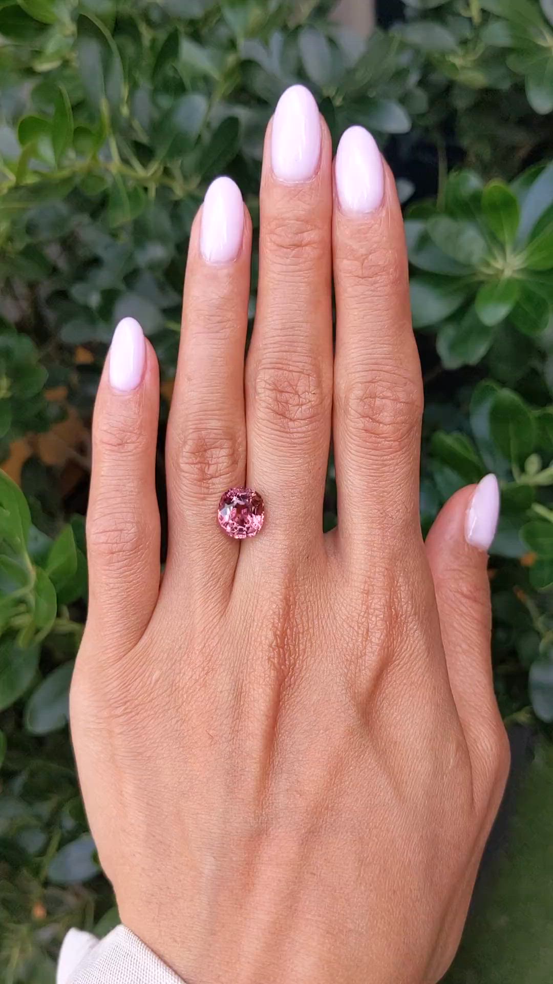 4.16 Ct. Pink Tourmaline from Africa Size Video