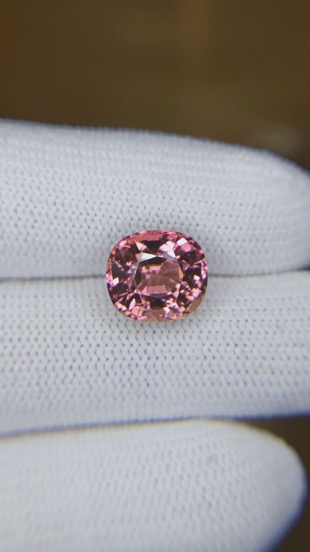 4.16 Ct. Pink Tourmaline from Africa Size Video