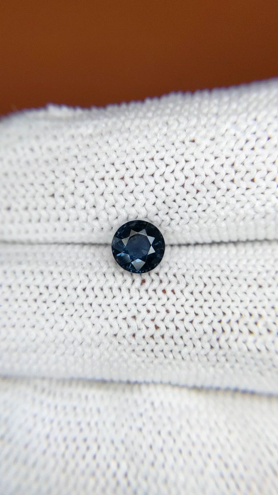 0.84 Ct. Blue Spinel from Ceylon (Sri Lanka) Size Video